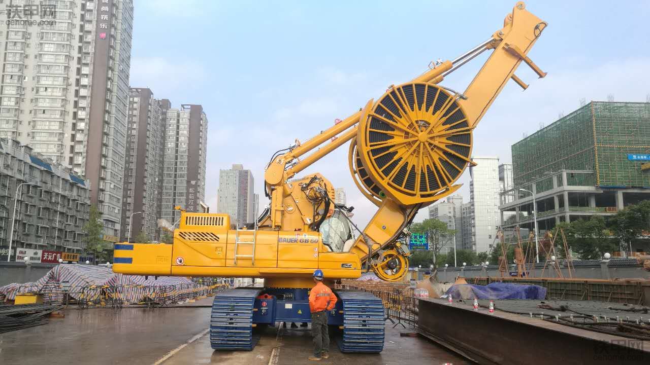 一份700多万的提车报告 甲友直奔天津工厂提宝峨gb60成槽机