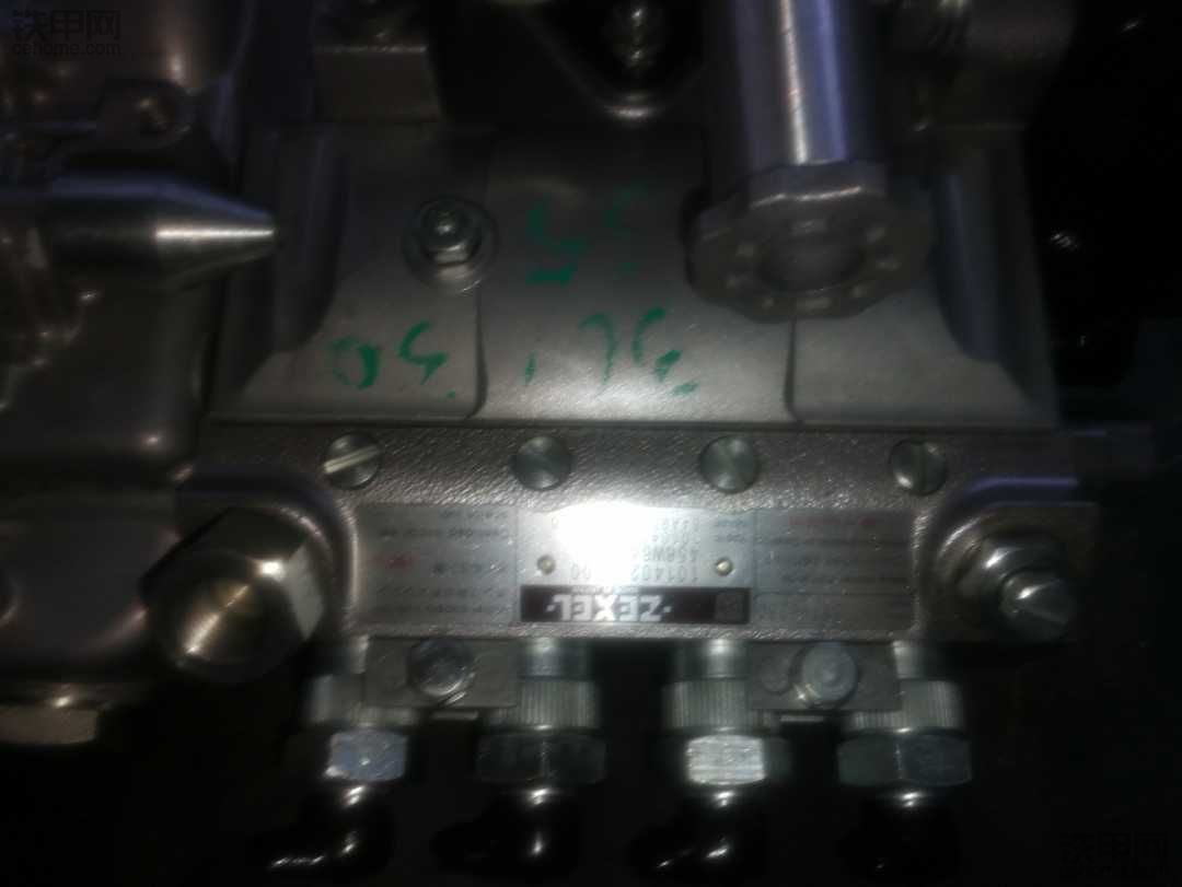 五十铃4JG1柴油泵处理