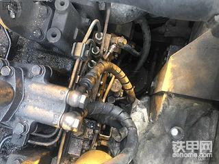 花费50元 自己动手解决卡特320D挖机憋车