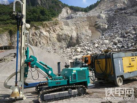 孔山KS669履带式潜孔钻机助力浙江矿业