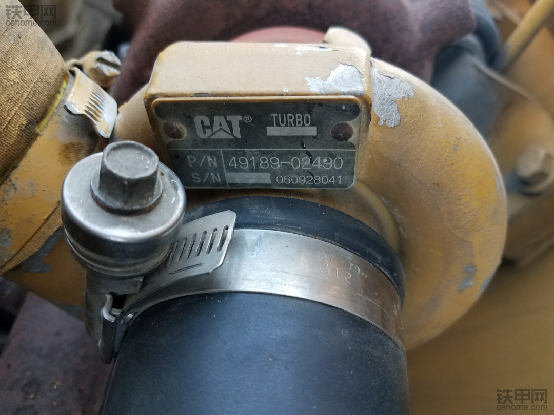 卡特312c增压机问题