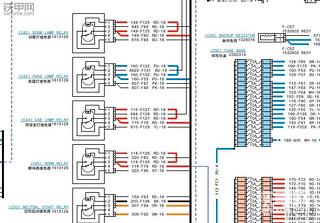 卡特320D挖機整機中文電路圖紙分享（電噴機適用）