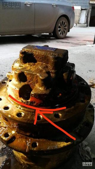 【维修往事】日立ZX60行走马达拆解细节解说