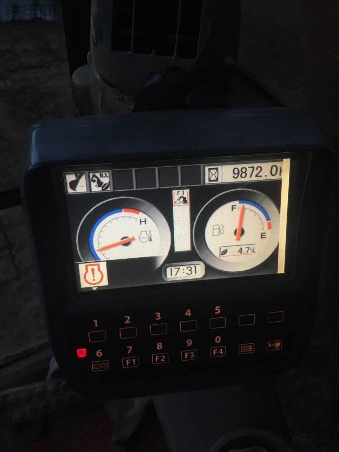 日立330机器报警，请教大师傅