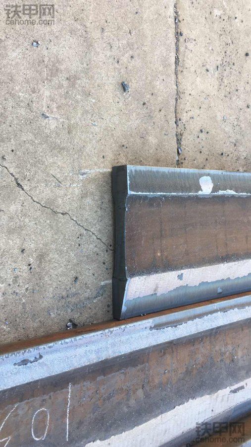 特殊材质钢轨做的刀板