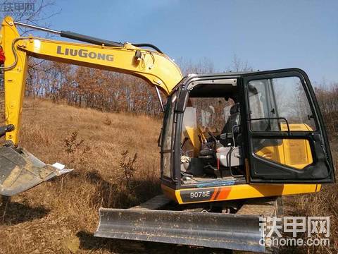 柳工9075E挖掘机 200小时使用报告，投资小回报快
