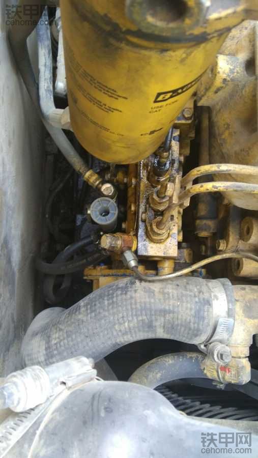 卡特312c柴油泵串柴油问题