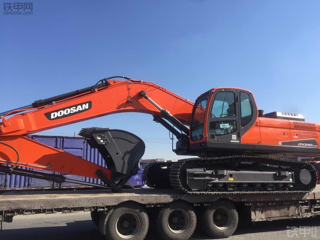 提新機(jī)了！Doosan dx340！快來圍觀