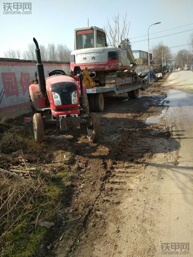 新裝備拖拉機(jī)板車