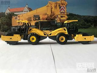 机械小白模型梦（2）亲兄弟齐上阵 宝马格BOMAG BW211压路机模型实拍