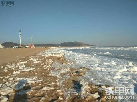 海又结冰了，冷