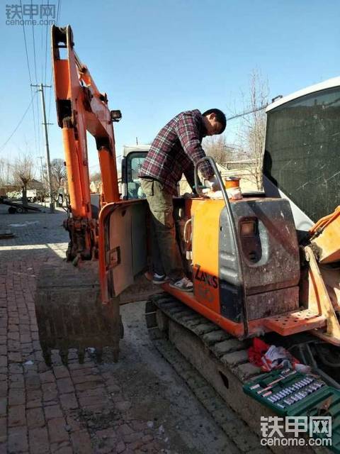 保养了半天车