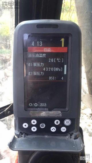 我的卡特320D干活出现的问题