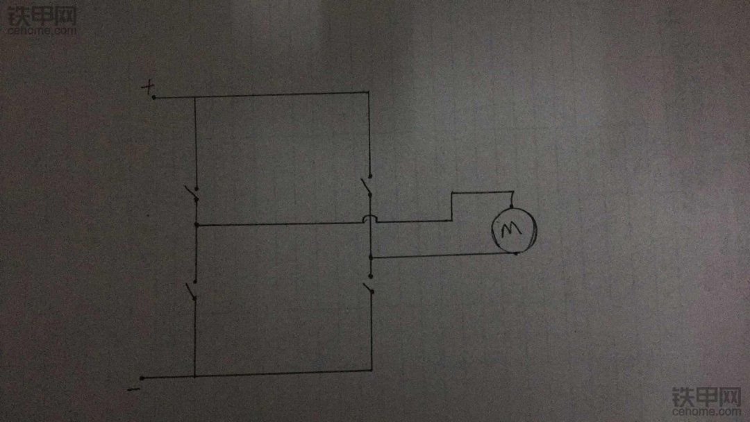 24V油门电机正反转