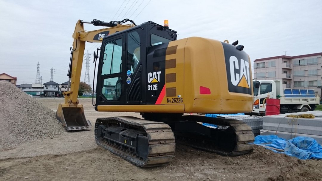 最喜欢的型号,卡特312e挖掘机