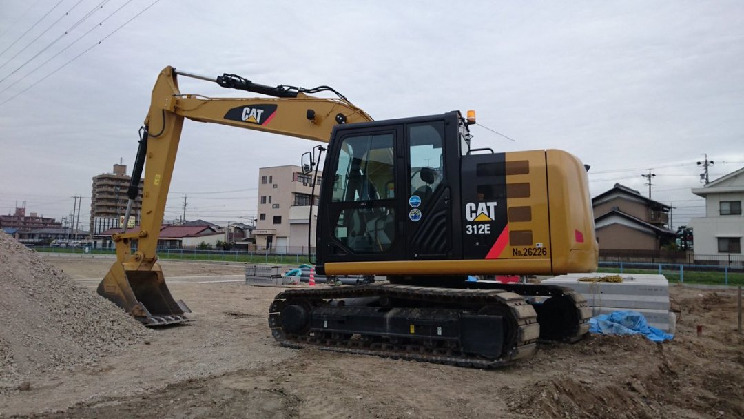 最喜欢的型号,卡特312e挖掘机