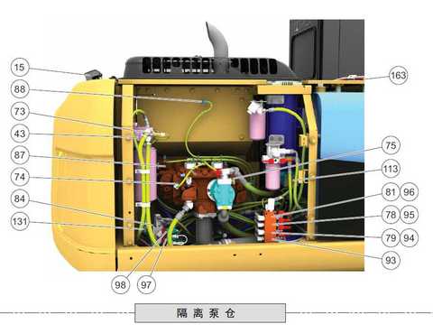 卡特323D2挖機中文電路圖紙