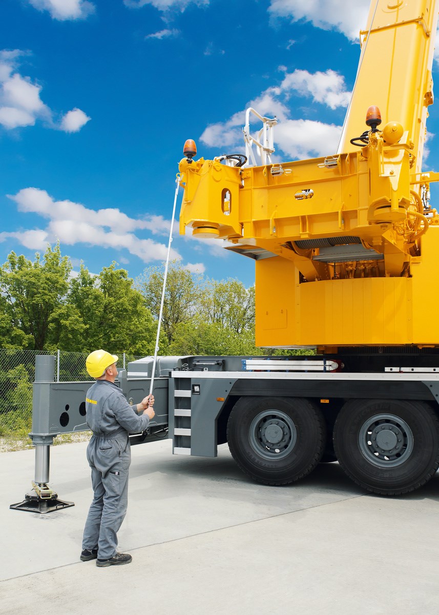 你绝对没见过的:利勃海尔ltm 1250-5.1起重机