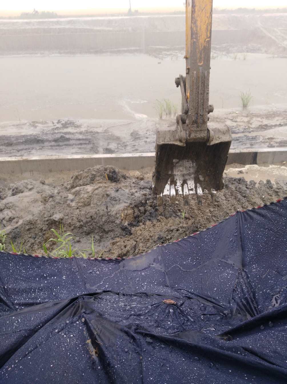 没雨刮器