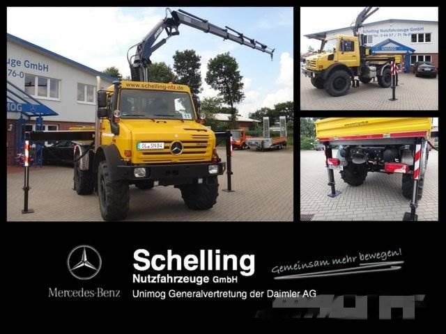 海外靚機(jī)：UNIMOG U 5000 MKG 隨車吊