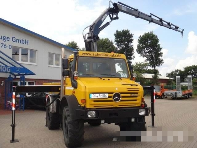 海外靚機(jī)：UNIMOG U 5000 MKG 隨車吊