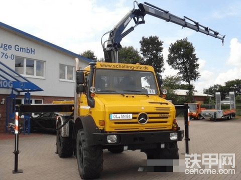 海外靚機(jī)：UNIMOG U 5000 MKG 隨車吊