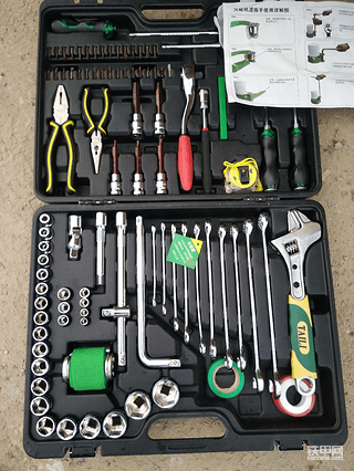 感谢铁甲，这个104件随车工具奖品很优秀！