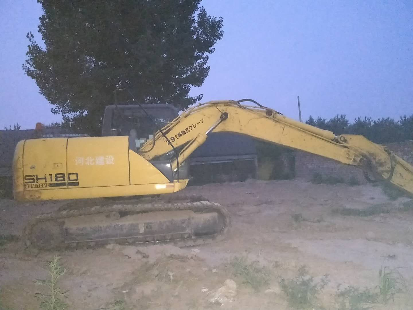 出售纯进口住友120-5挖掘机