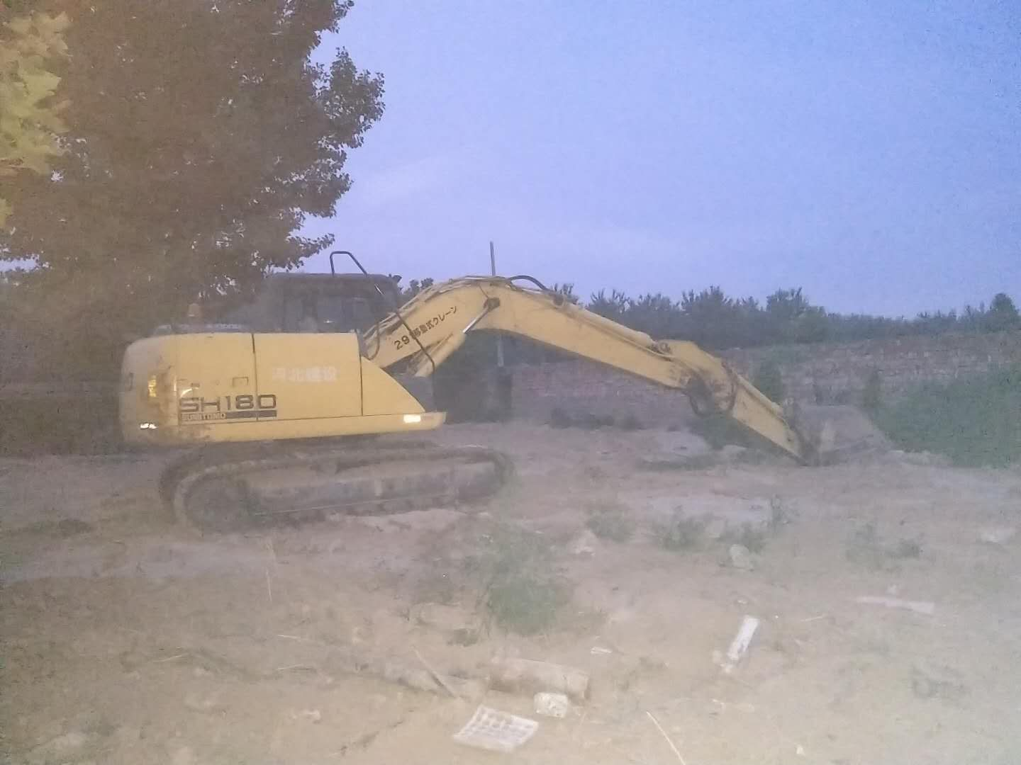 出售纯进口住友120-5挖掘机