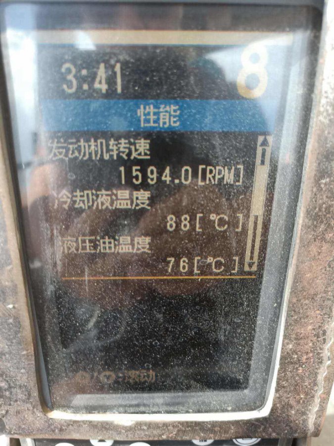 cat320D这个水温油温合适吗？现在室外30度