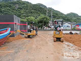 【从业故事】微挖小队，组队突击绿化工地最后施工节点