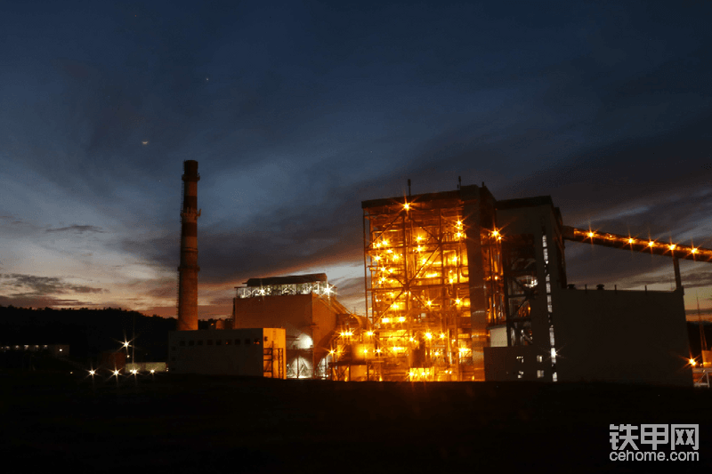 菲律宾康塞普森发电厂夜景