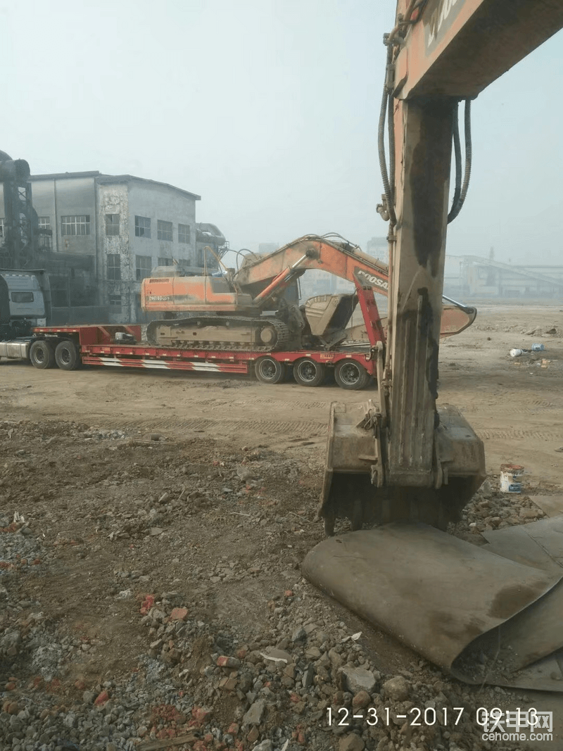 在山東某工地