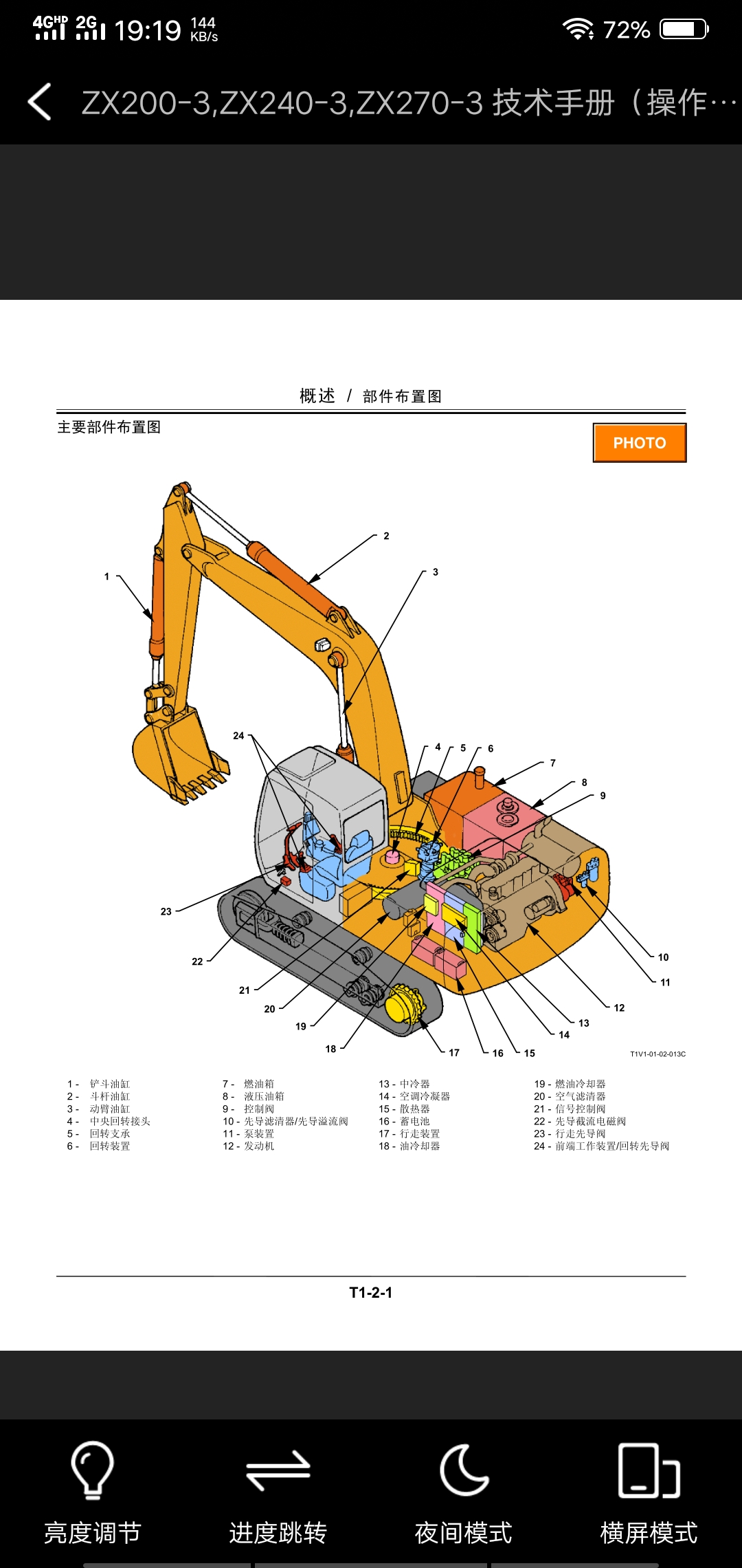 挖掘機(jī)維修資料