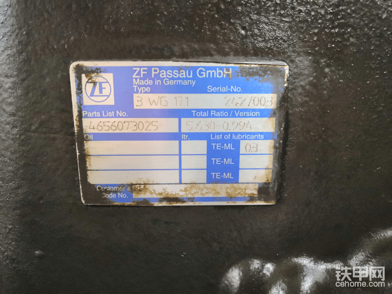 ZF采埃孚3WG171变速箱-帖子图片