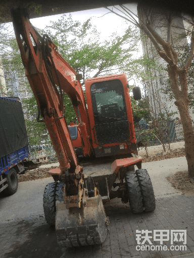 新源65-8轮式挖机出卖-帖子图片