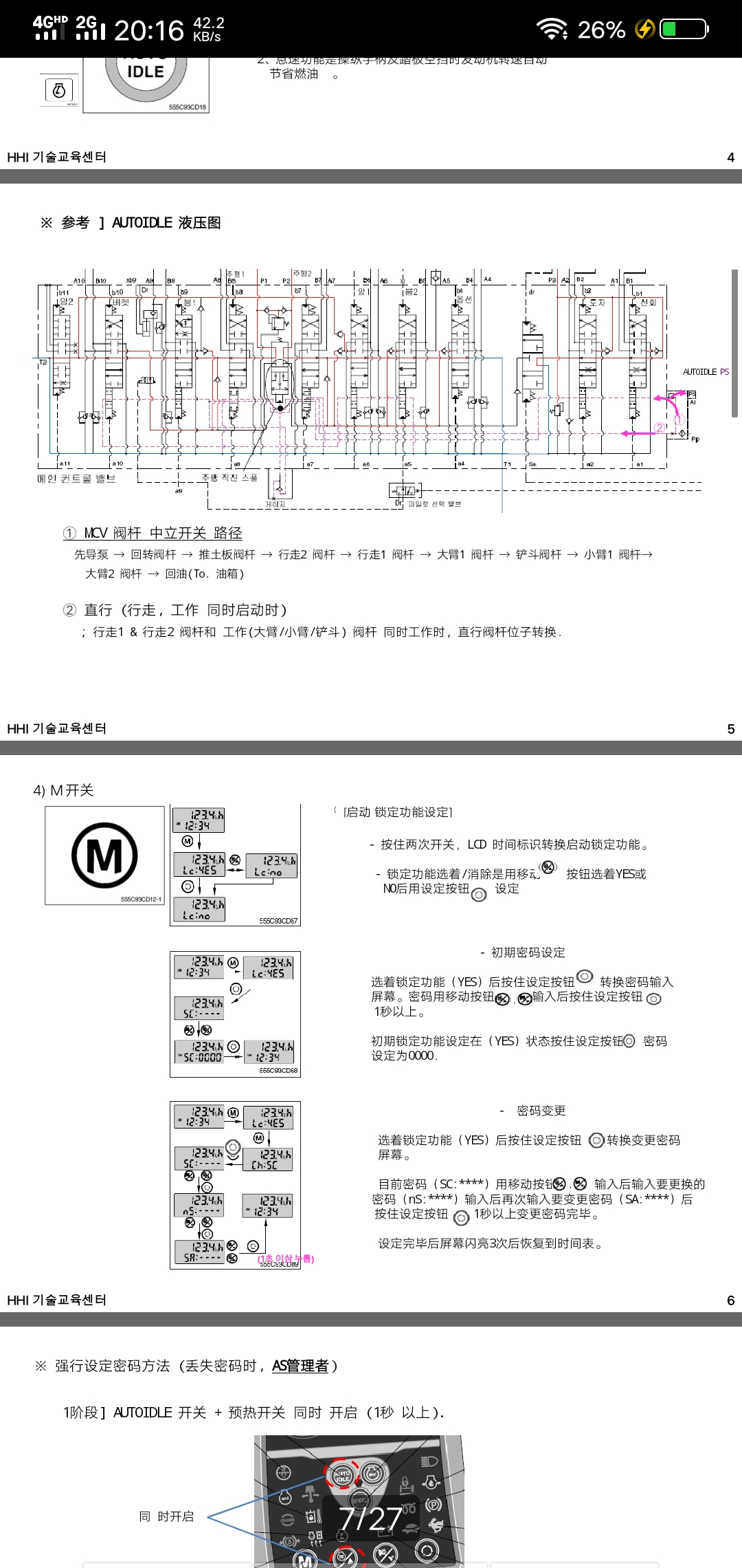 挖掘機(jī)維修必備資料