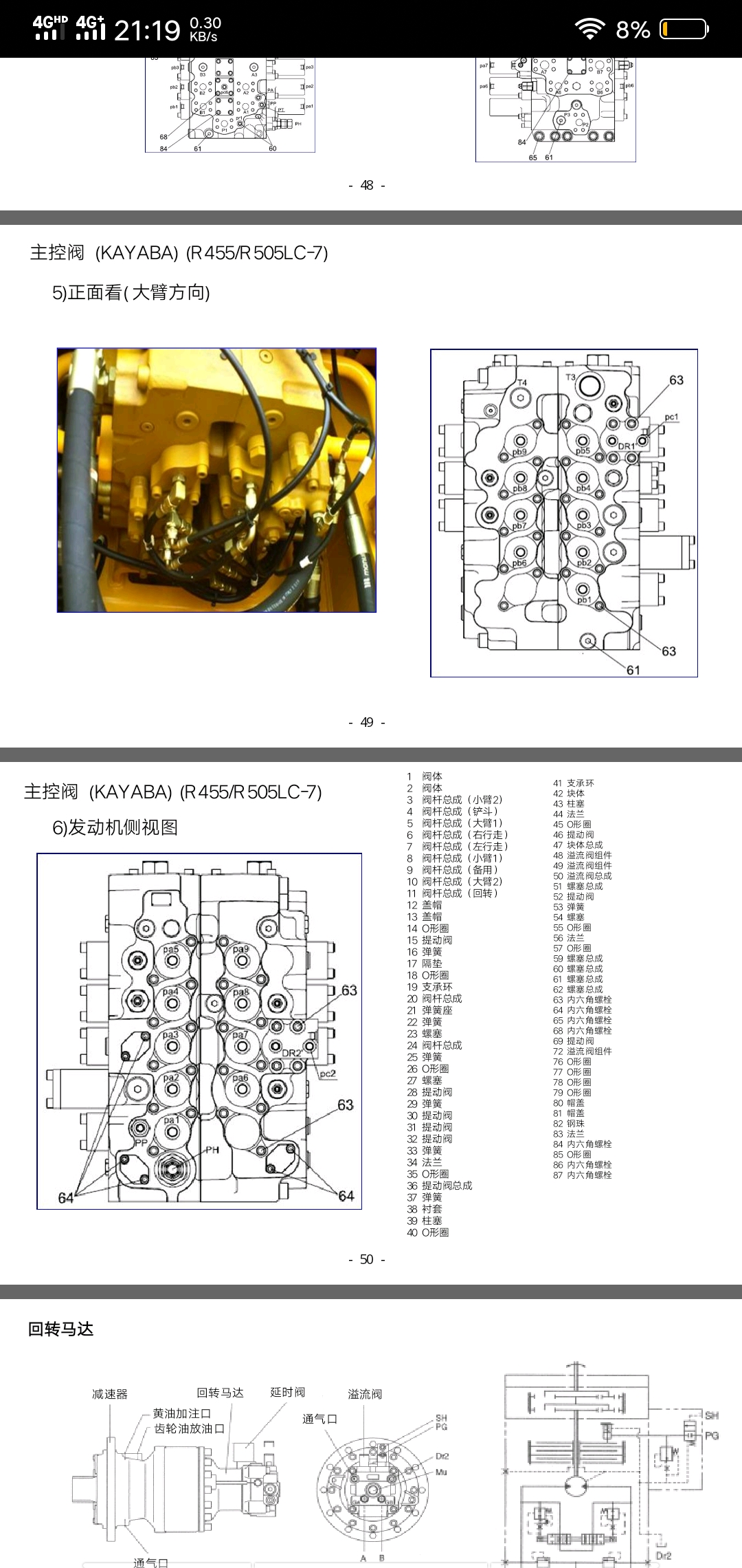 挖掘機(jī)維修資料