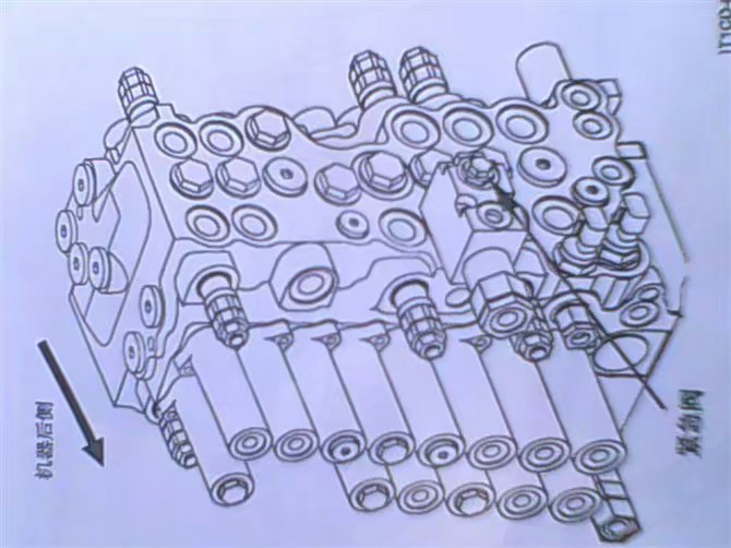 大師們挖機(jī)上這液壓部件叫什么來著