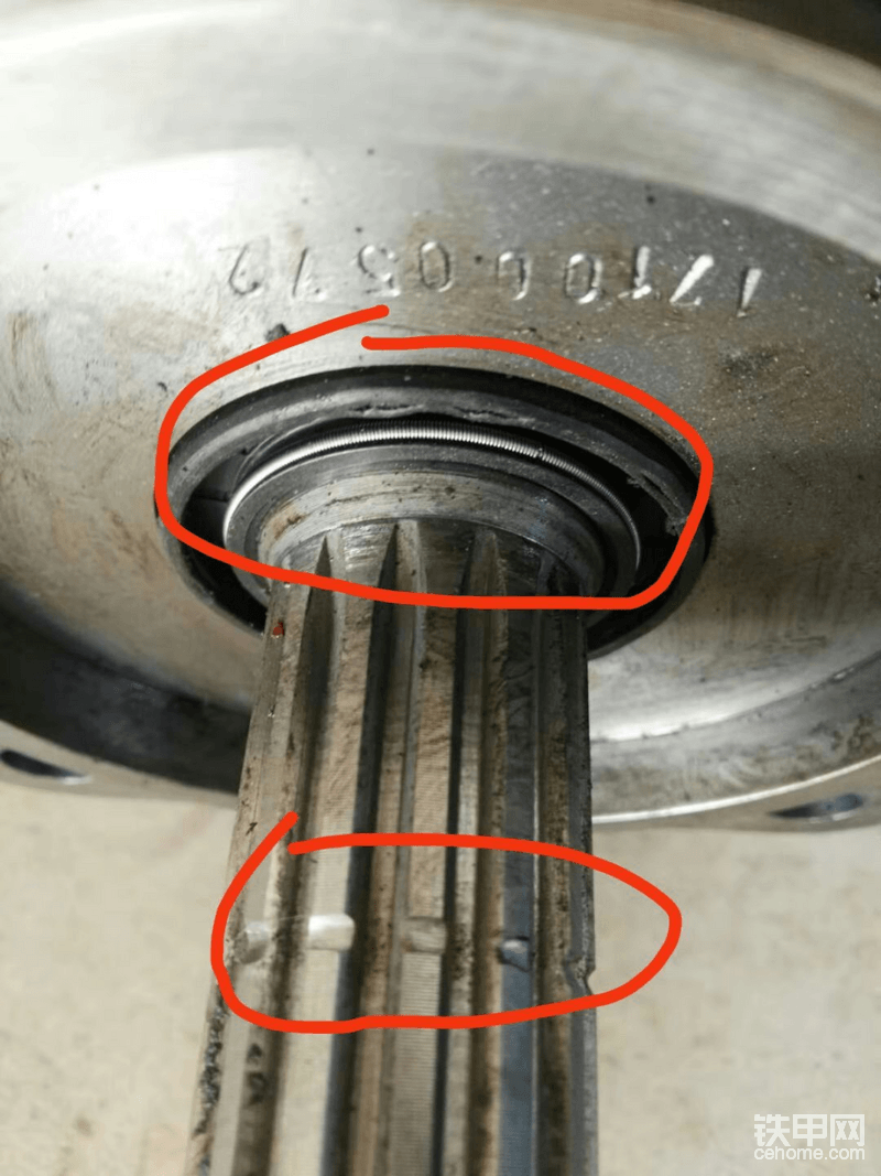 这样改齿轮泵必须加反向油封，避免变速箱油通过齿轮泵进入液压系统。