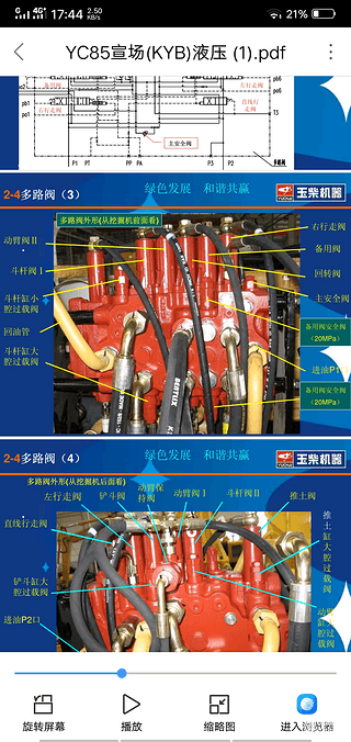 挖掘机维修数据资料，内部培训资料