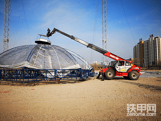 马戏团表演棚搭建