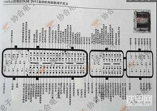 挖掘机电脑版针脚图册