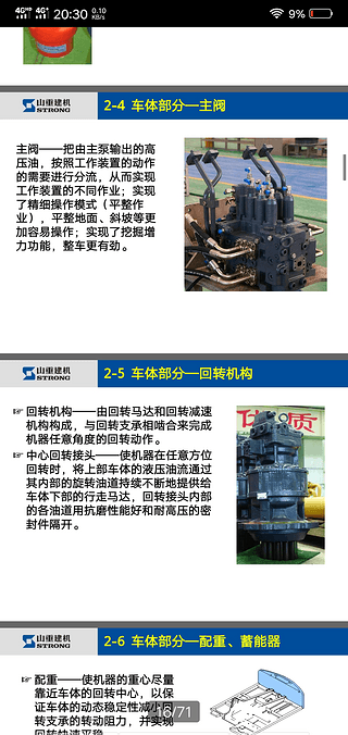 挖掘機維修資料結(jié)構(gòu)功能介紹