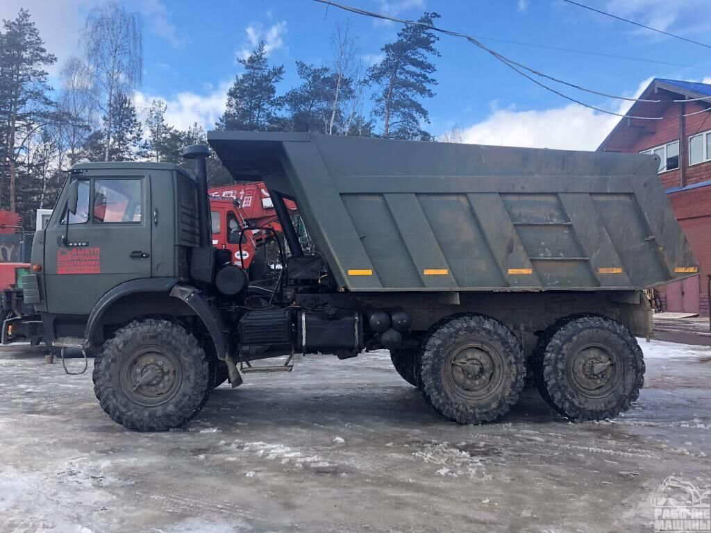 海外靚機：卡瑪茲自卸車