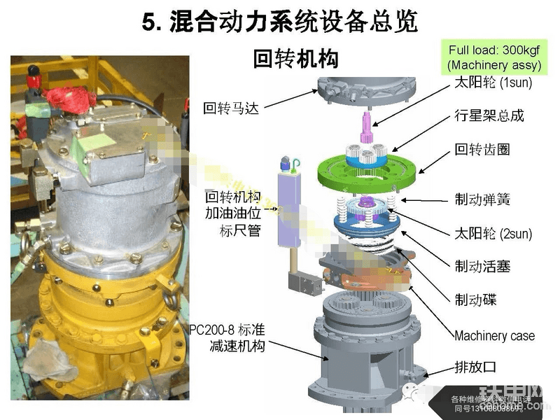 小松混合動(dòng)力型挖掘機(jī)旋轉(zhuǎn)過(guò)慢的故障維修-帖子圖片