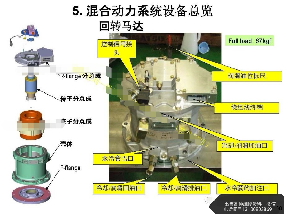 小松混合動(dòng)力型挖掘機(jī)旋轉(zhuǎn)過慢的故障維修