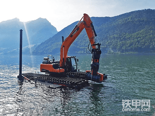 海外靚機：斗山 DX225Ic-5水路挖機
