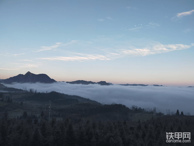 家乡的风景不错。