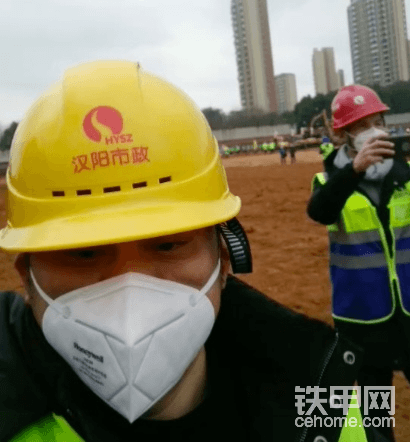 消息來源，火神山一線施工現(xiàn)場人員